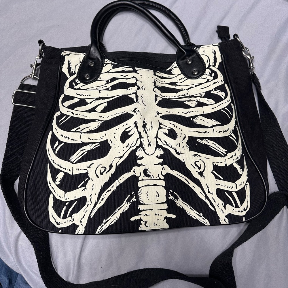 Rib Cage Messenger Bag